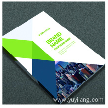 Curstomized Printed fold brochure Notebook Booklet